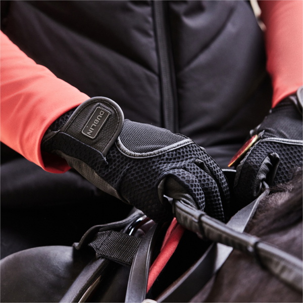 2025 Dublin Airflow Honeycomb Gloves 1018580 - Black